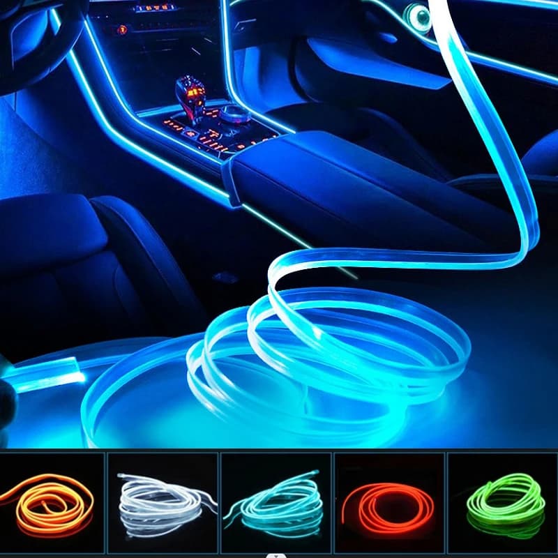 Striscia LED luce fredda cruscotto 1-5m